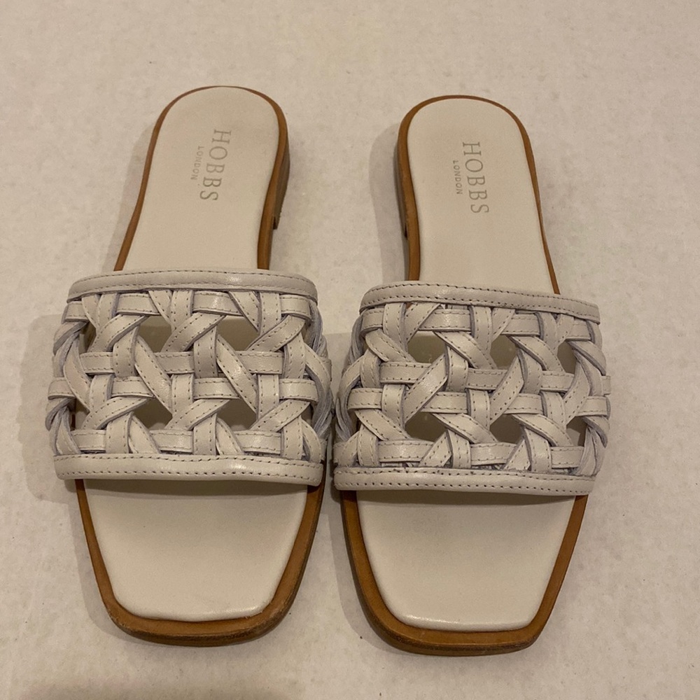 Hobbs London White sandals